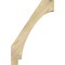Ekena Millwork 6"W x 24"D x 36"H Imperial Rough Sawn Knee Brace, Douglas Fir BRC06X24X36IMP00RDF - alternate 3